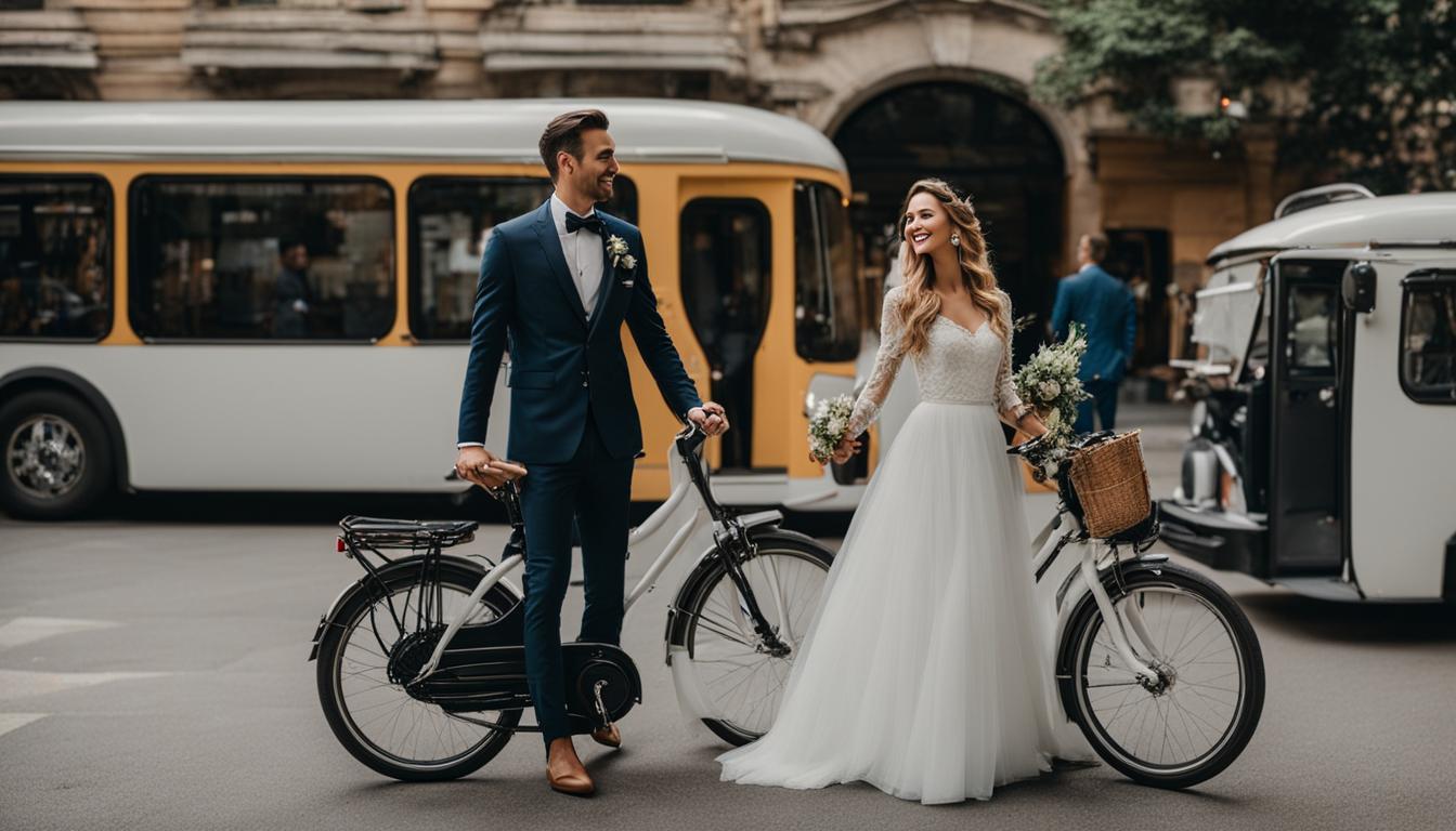 Affordable wedding transportation ideas