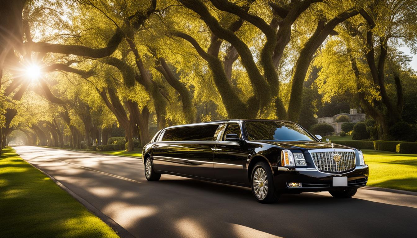 Setting the tone for your ceremony with an elegant limo ride