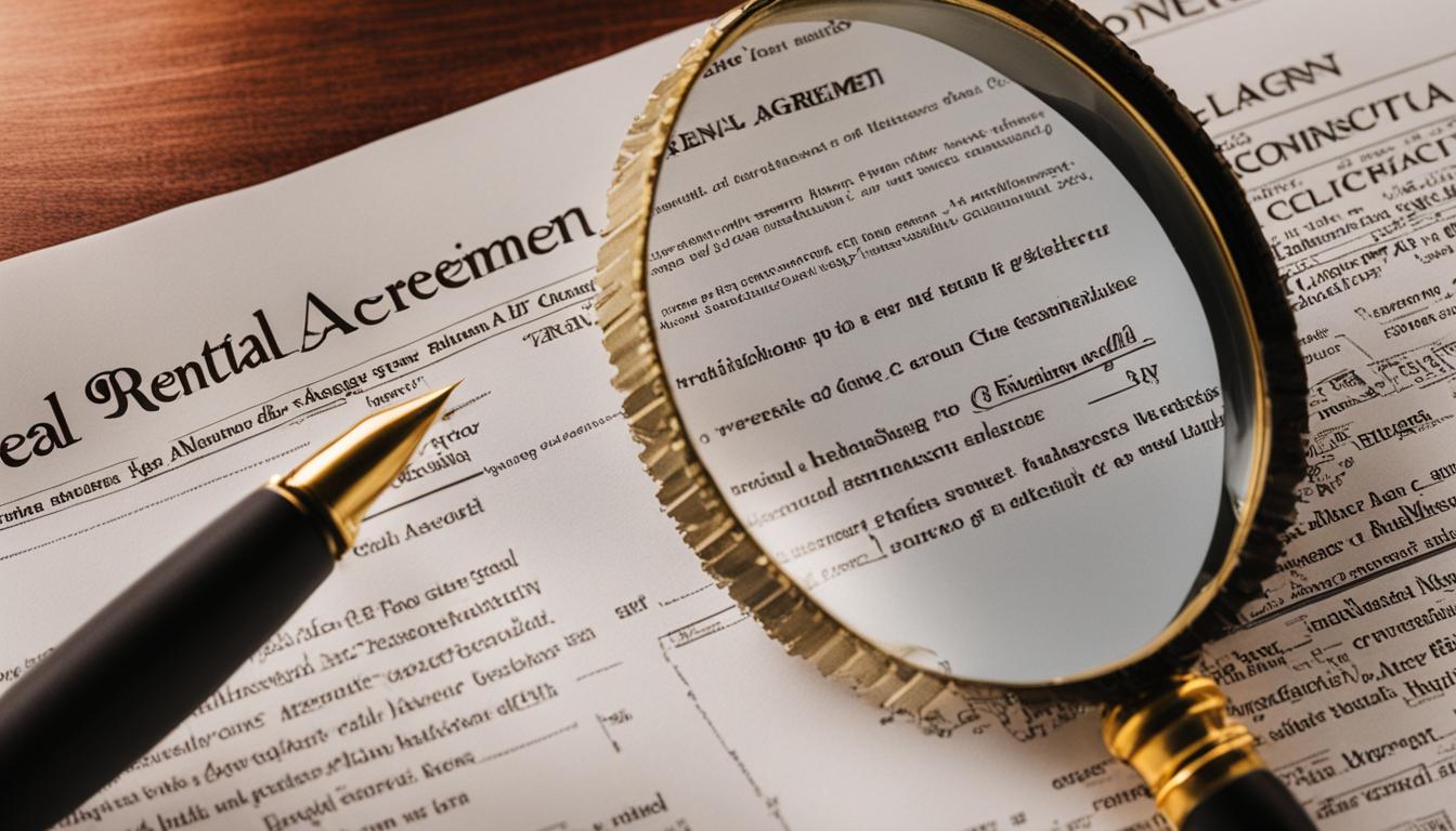 Understanding legal terms in rental agreements