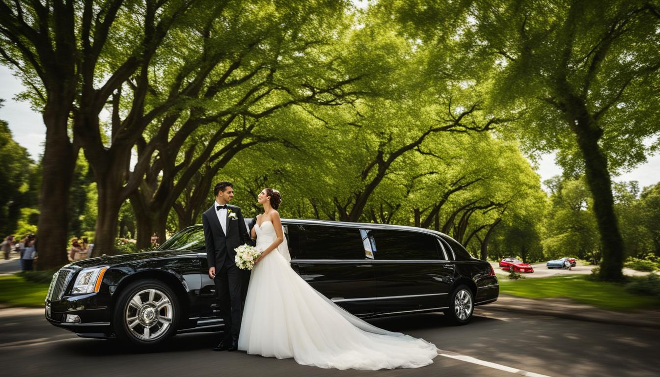 Wedding limo with low emissions