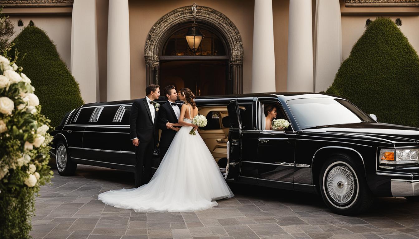 booking a limo for destination weddings